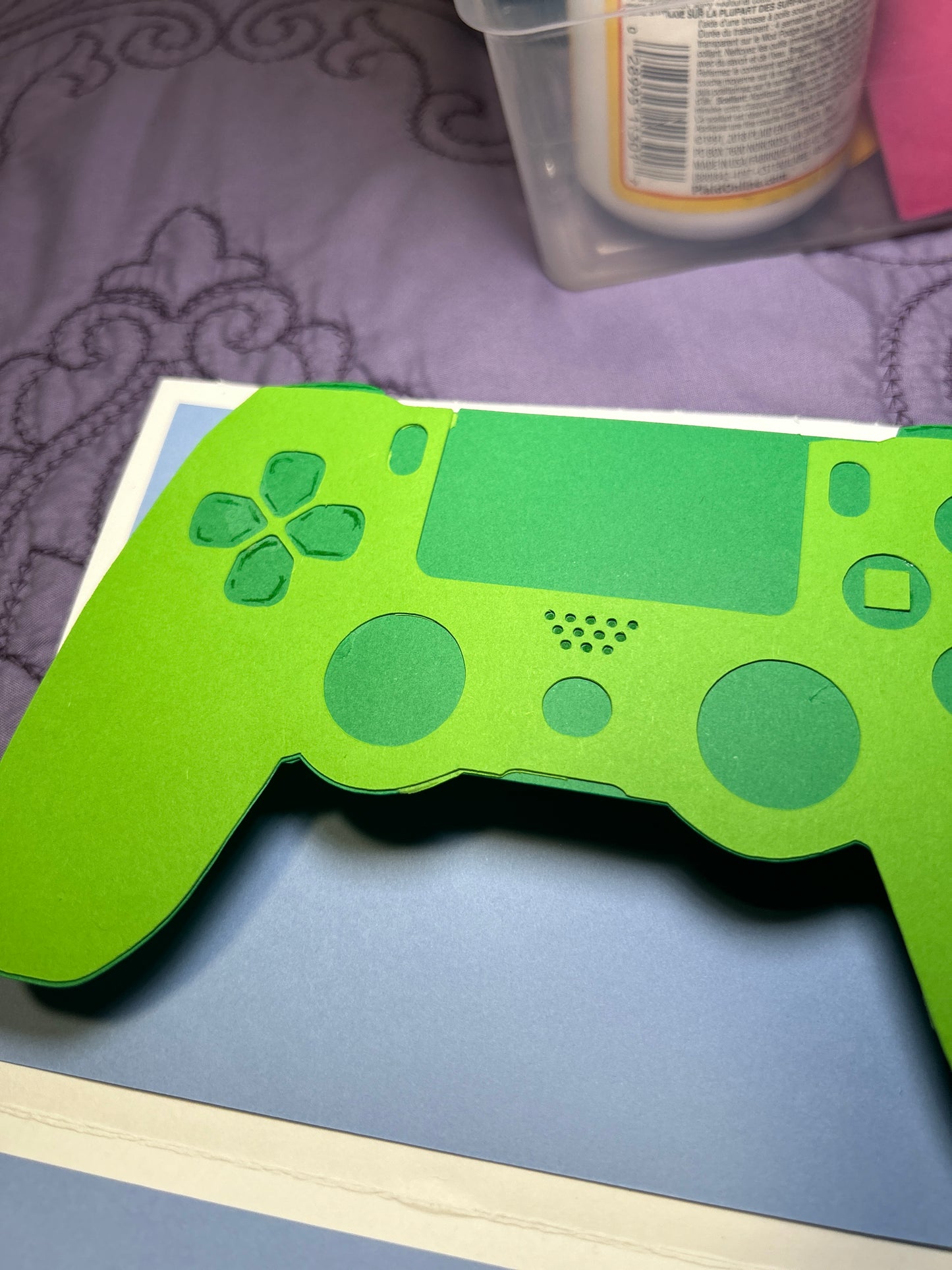 Game Controller Pop Up Card | Gift Card Holder | Playstation Controller Card | Fathers Day Custom Cards