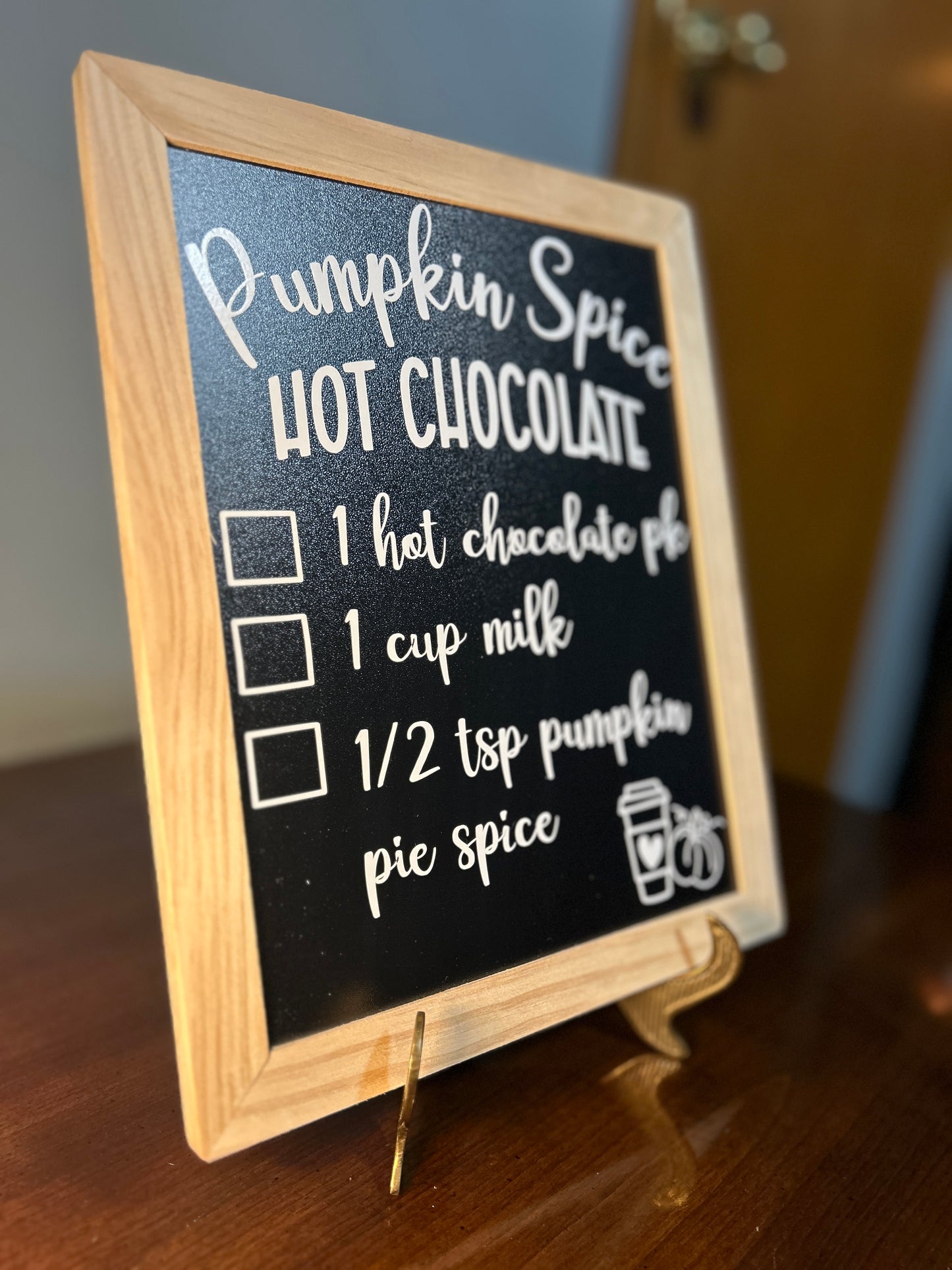 Pumpkin Spice Hot Chololate Recipe | Seasonal Decor | Fall Signs and Vibes