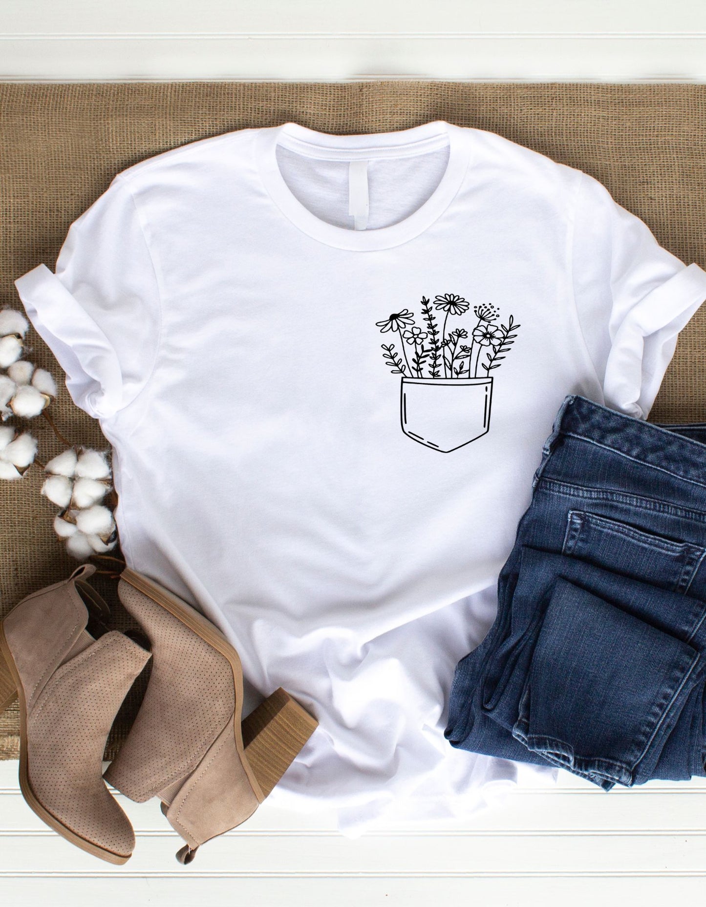 Floral Bloom Soft Style Short Sleeve Shirt | Floral Graphic Tee | Trendy Designs | Custom Made Visuals