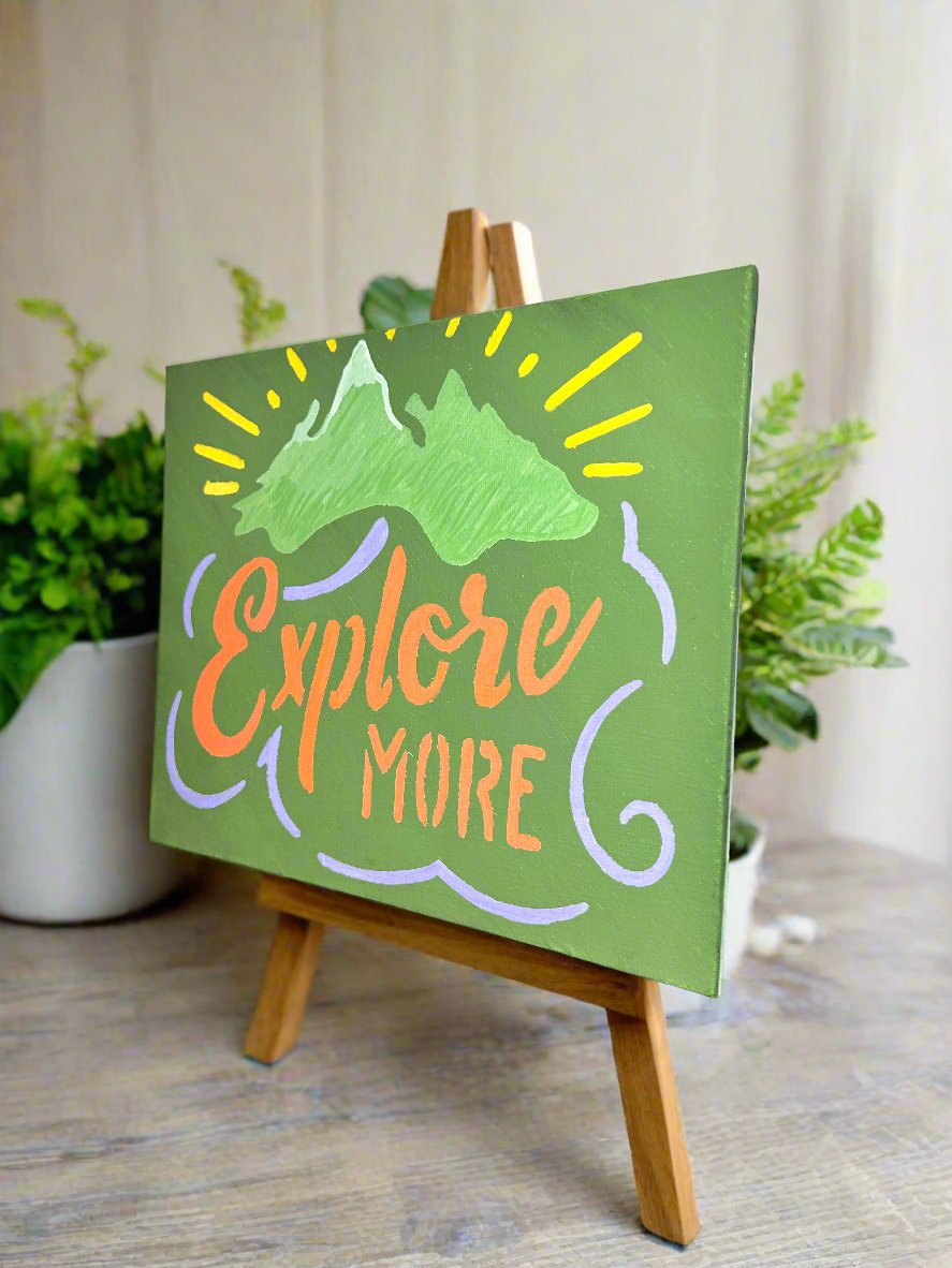 Explore More Hand Painted Scenic Canvas Panel Decor