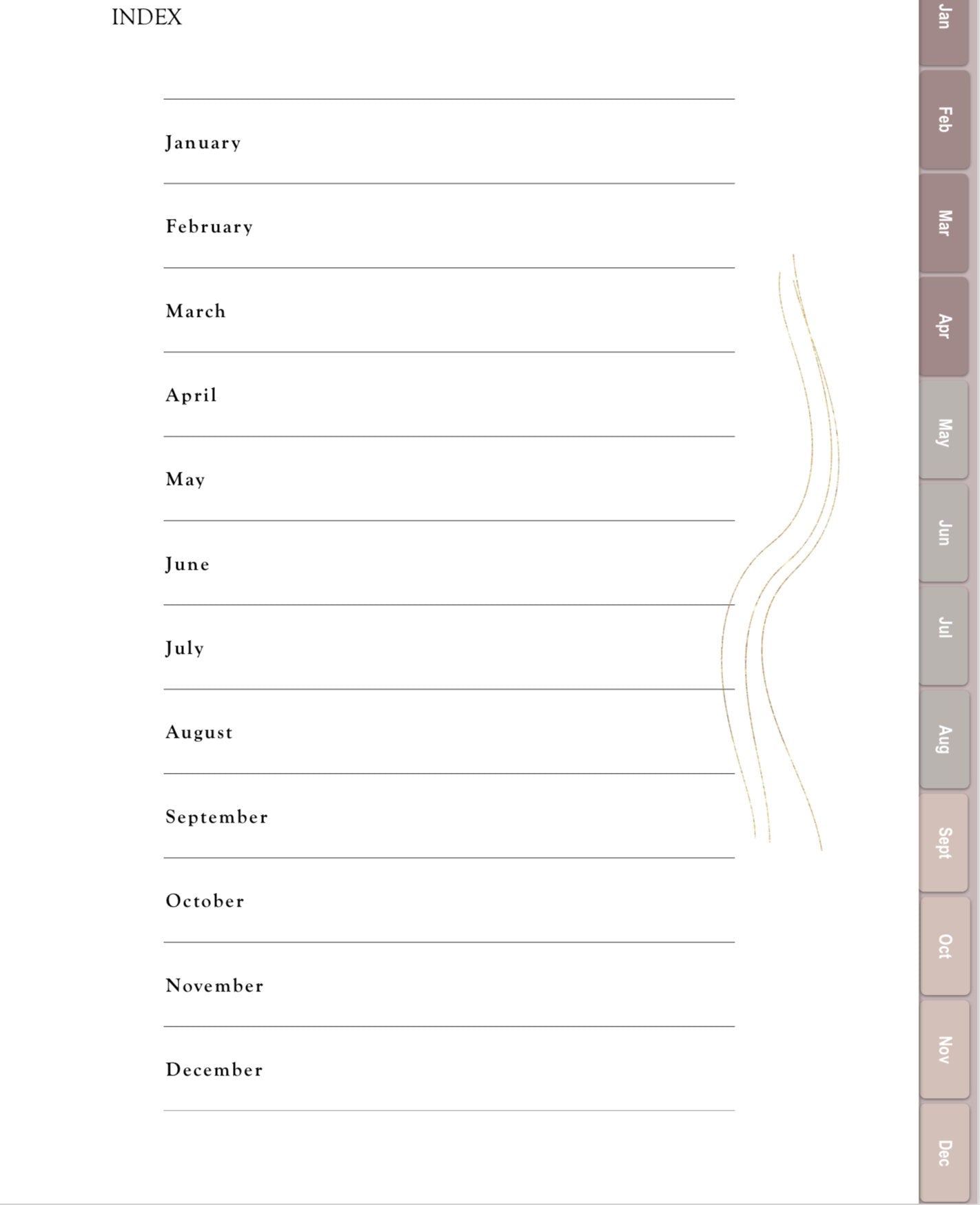 365 Wellness Planner | Digital Wellness Tracker | Year Round Planner | Mental Health Journal