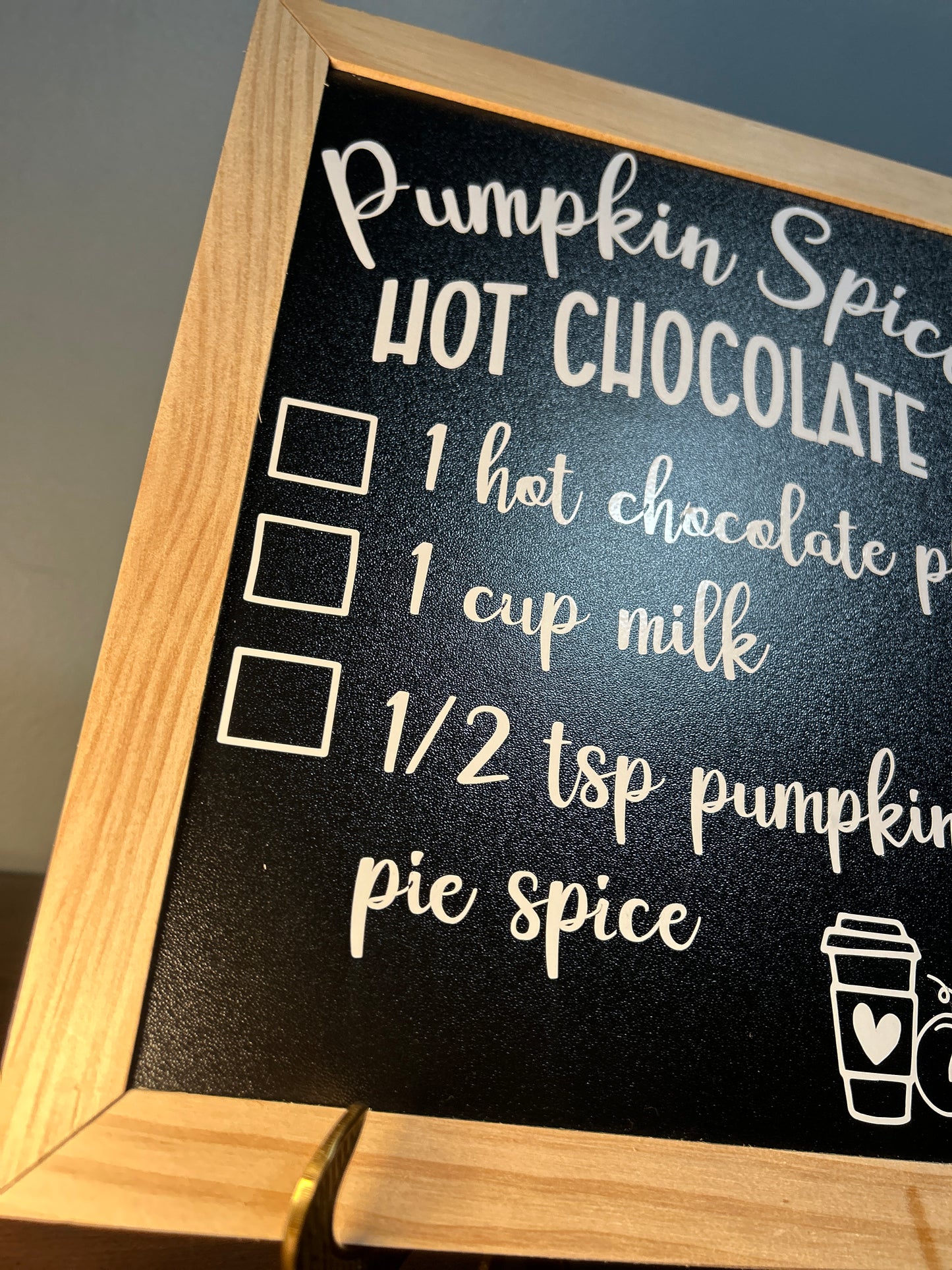 Pumpkin Spice Hot Chololate Recipe | Seasonal Decor | Fall Signs and Vibes