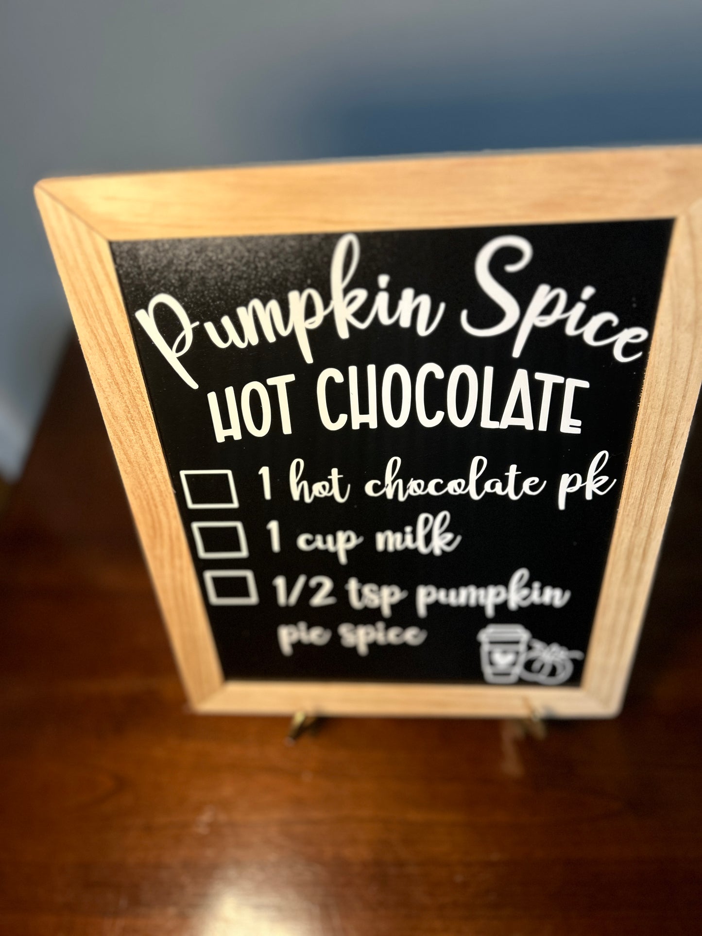 Pumpkin Spice Hot Chololate Recipe | Seasonal Decor | Fall Signs and Vibes