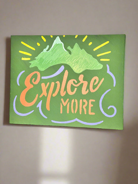 Explore More Hand Painted Scenic Canvas Panel Decor