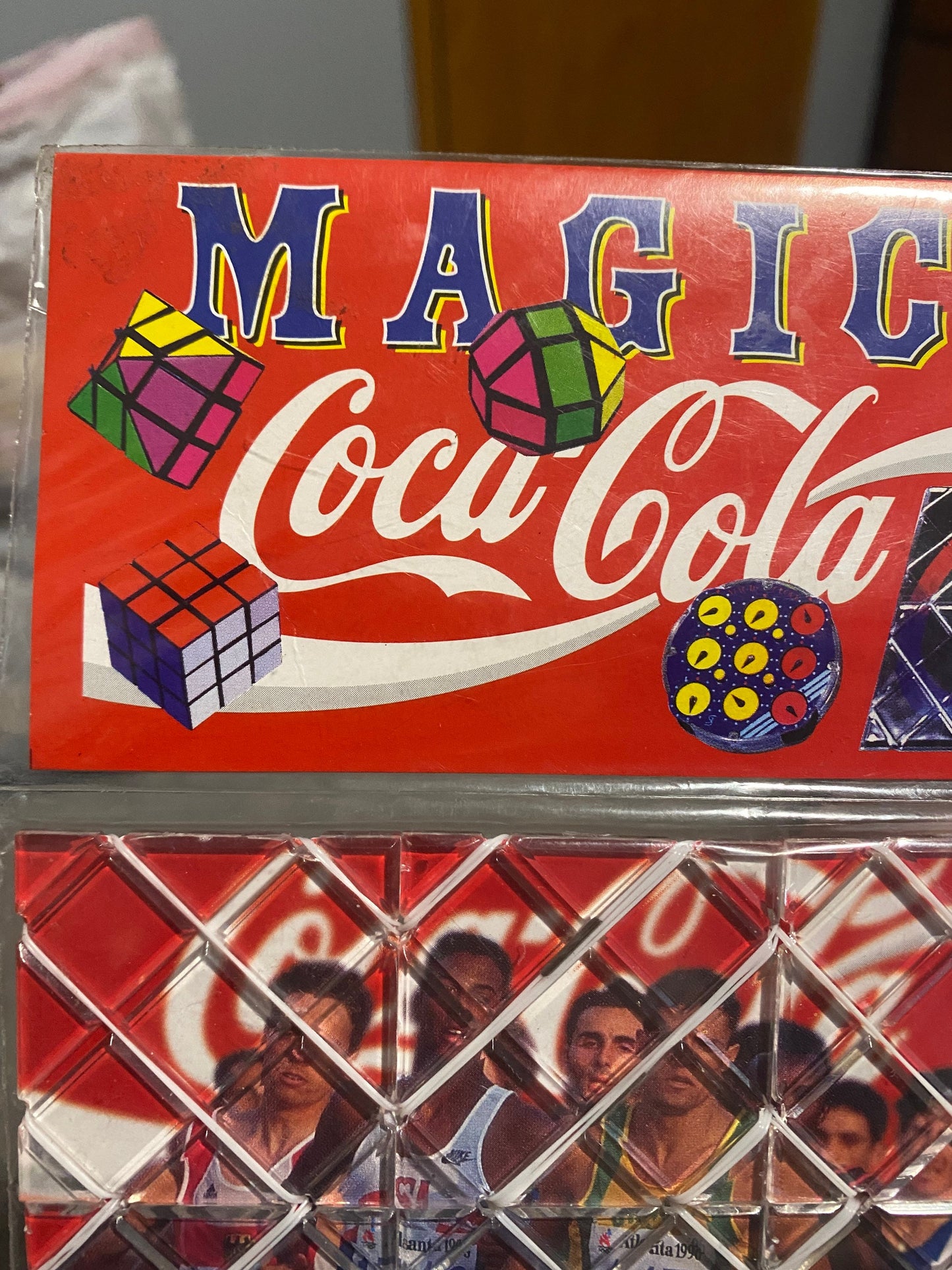 1996 Olympics Atlanta Coca Cola Magic Puzzle