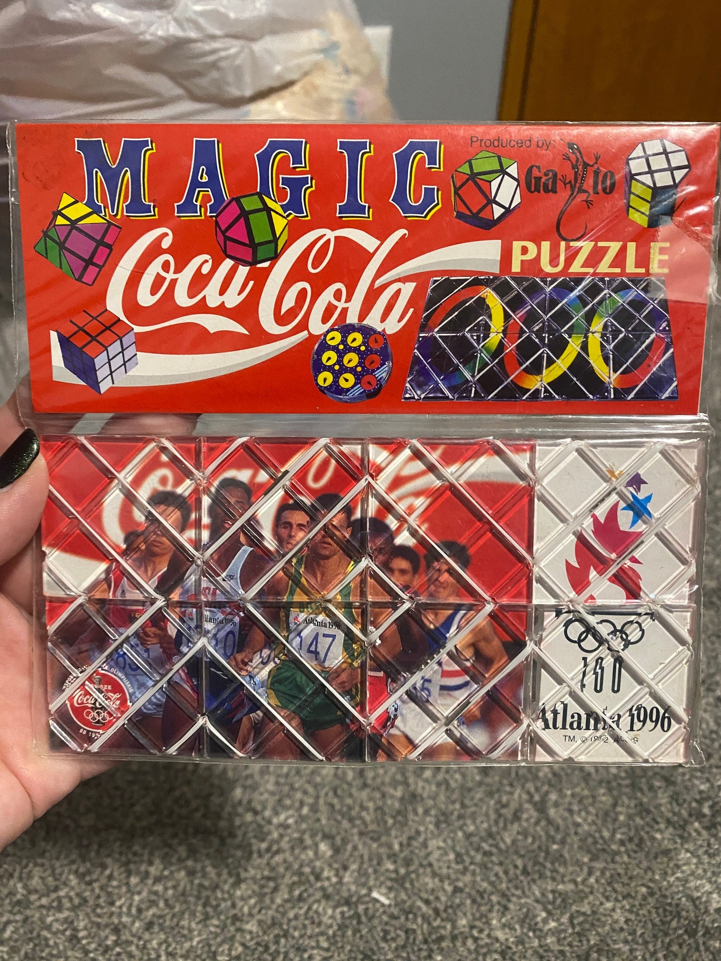 1996 Olympics Atlanta Coca Cola Magic Puzzle