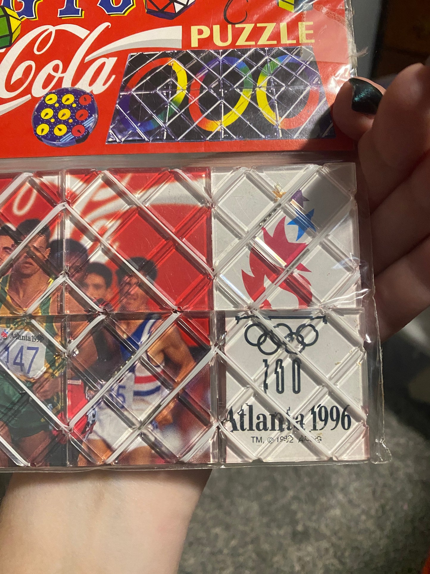 1996 Olympics Atlanta Coca Cola Magic Puzzle